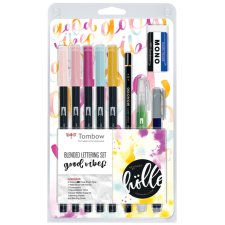 Tombow Blended Lettering-Set Cozy Times 9-teilig