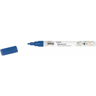 KREUL Lackmarker "Gloss Paint Marker" fine blau Strichstärke: 1,0 - 2,0 mm
