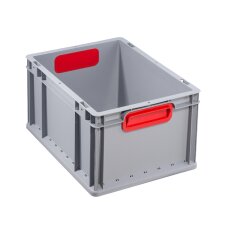 allit Aufbewahrungsbox ProfiPlus EuroBox 417 grau/rot
