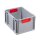 allit Aufbewahrungsbox ProfiPlus EuroBox 417 grau/rot