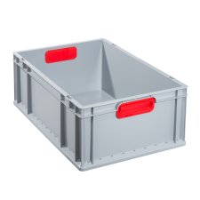 allit Aufbewahrungsbox ProfiPlus EuroBox 622 grau/rot
