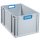 allit Aufbewahrungsbox ProfiPlus EuroBox 632 grau / blau