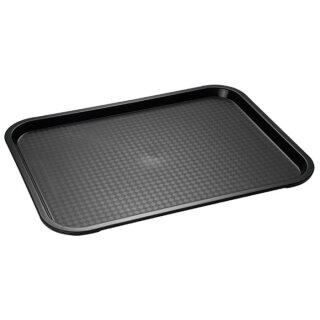 APS Fast Food-Tablett (B)350 x (T)270 mm schwarz