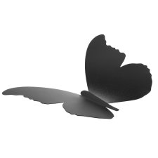 Securit 3D-Wand-Kreidetafel "BIRD" schwarz