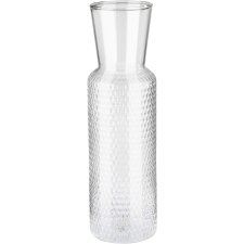 APS Glaskaraffe DOTS 0,9 Liter glasklar inkl. Deckel aus...