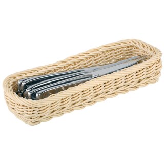 APS Besteckkorb ECONOMIC (B)270 x (T)100 mm hellbeige