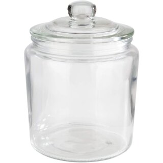 APS Vorratsglas CLASSIC 0,9 Liter inkl. Glasdeckel mit Dichtung