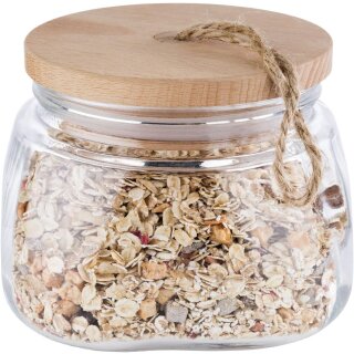 APS Vorratsglas WOODY 1,0 Liter