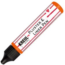KREUL Pluster & Liner Pen 29 ml neonorange