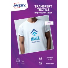 AVERY T-Shirt Transferfolie DIN A4 weiß