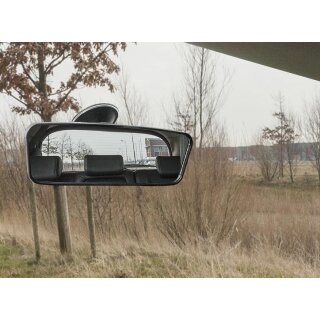IWH KFZ-Rückspiegel mit Saugnapf schwarz