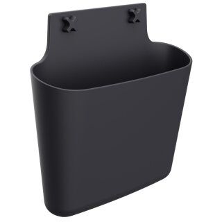 PAPERFLOW Wand-Prospekthalter XL 1 Fach DIN A4 anthrazit