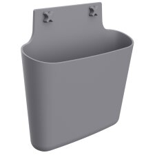 PAPERFLOW Wand-Prospekthalter XL 1 Fach DIN A4 anthrazit