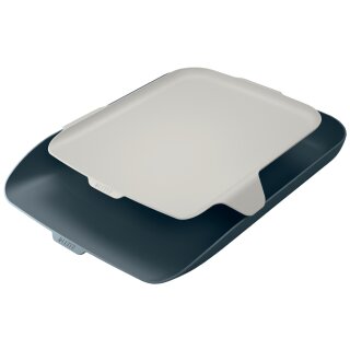 LEITZ Briefablage Cosy inkl. Organizer DIN A4 grau