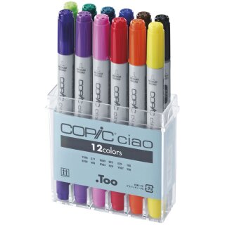 COPIC Marker ciao 12er Set