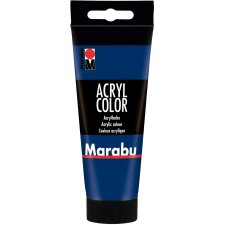 Marabu Acrylfarbe Acryl Color 100 ml dunkelblau 053
