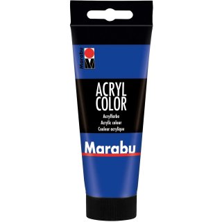 Marabu Acrylfarbe Acryl Color 100 ml ultramarinblau dunkel