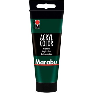 Marabu Acrylfarbe Acryl Color 100 ml tannengrün 075