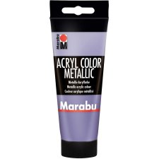 Marabu Acrylfarbe Acryl Color 100 ml metallic-violett 750