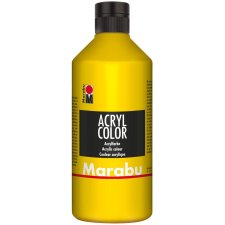 Marabu Acrylfarbe Acryl Color 500 ml gelb 019