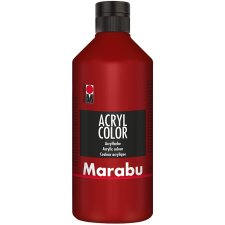 Marabu Acrylfarbe Acryl Color 500 ml rubinrot 038
