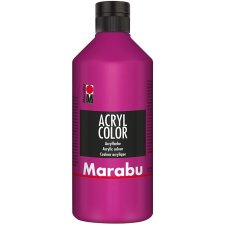 Marabu Acrylfarbe Acryl Color 500 ml magenta 014