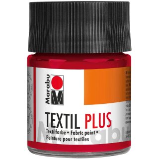 Marabu Stoffmalfarbe Textil plus 50 ml karminrot 032