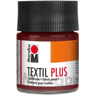Marabu Stoffmalfarbe Textil plus 50 ml mittelbraun 046