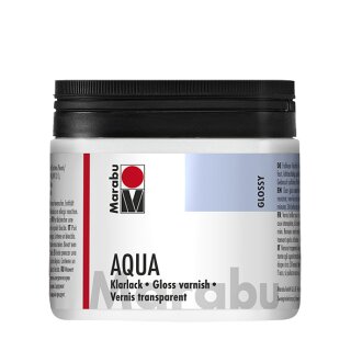 Marabu Acryllack Klarlack AQUA transparent-glänzend 500 ml