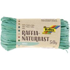 folia Raffia-Naturbast 50 g mint