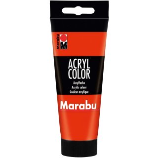Marabu Acrylfarbe Acryl Color 100 ml zinnoberrot 006