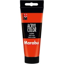 Marabu Acrylfarbe Acryl Color 100 ml zinnoberrot 006