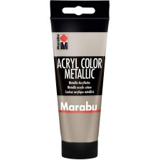 Marabu Acrylfarbe Acryl Color 100 ml metallic-taupe 748