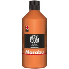 Marabu Acrylfarbe Acryl Color 500 ml orange 013