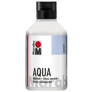 Marabu Acryllack Klarlack AQUA transparent-glänzend 250 ml