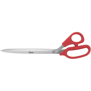 Clauss Tapezierschere Länge: 293 mm rot