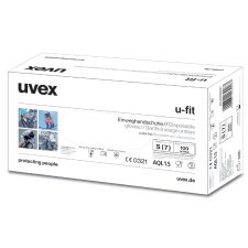 uvex Einweg-Handschuh u-fit blau Größe: XL