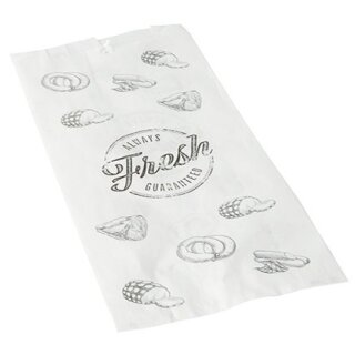 PAPSTAR Fleischerbeutel Kraftpapier gefädelt klein