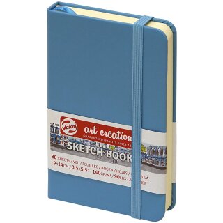 ROYAL TALENS Art Creation Skizzenbuch 90 x 140 mm blau 80 Blatt