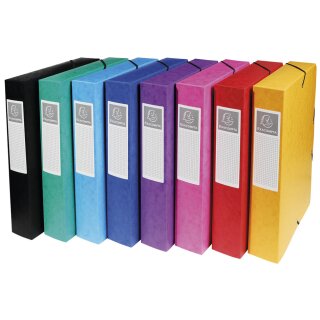 EXACOMPTA Sammelbox Rückenbreite: 60 mm gelb