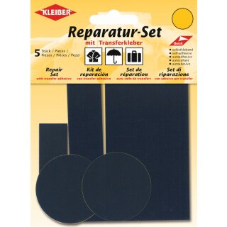 KLEIBER Flicken-Reparatur-Set dunkelblau