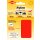 KLEIBER Nylon-Flicken selbstklebend neonorange 2 Stück
