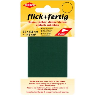 KLEIBER Reparatur-Set Flick + Fertig grün selbstklebend