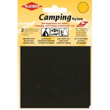 KLEIBER Camping-Flicken Nylon selbstklebend braun 2...