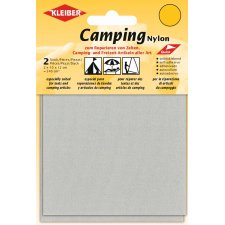 KLEIBER Camping-Flicken Nylon selbstklebend hellgrau 2...