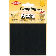 KLEIBER Camping-Flicken Nylon selbstklebend schwarz 2...