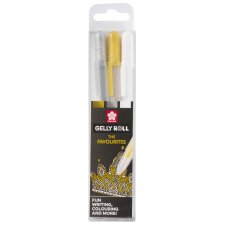 SAKURA Gel-Tintenroller Gelly Roll "Gold - Silber -...
