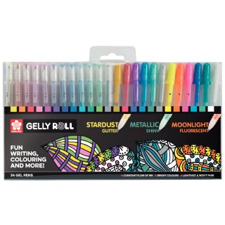 SAKURA Gel-Tintenroller Gelly Roll Mix 24er Etui