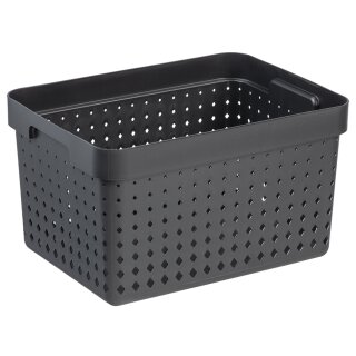 NHG Aufbewahrungskorb SEOUL BASKET L schwarz