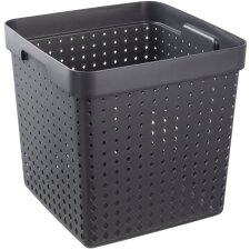 NHG Aufbewahrungskorb SEOUL BASKET XL schwarz
